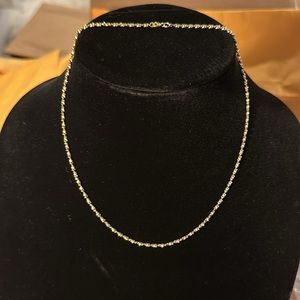 16in 14k gf gold-filled solid chain feminine necklace great grad gift 🎁⛓️‍💥